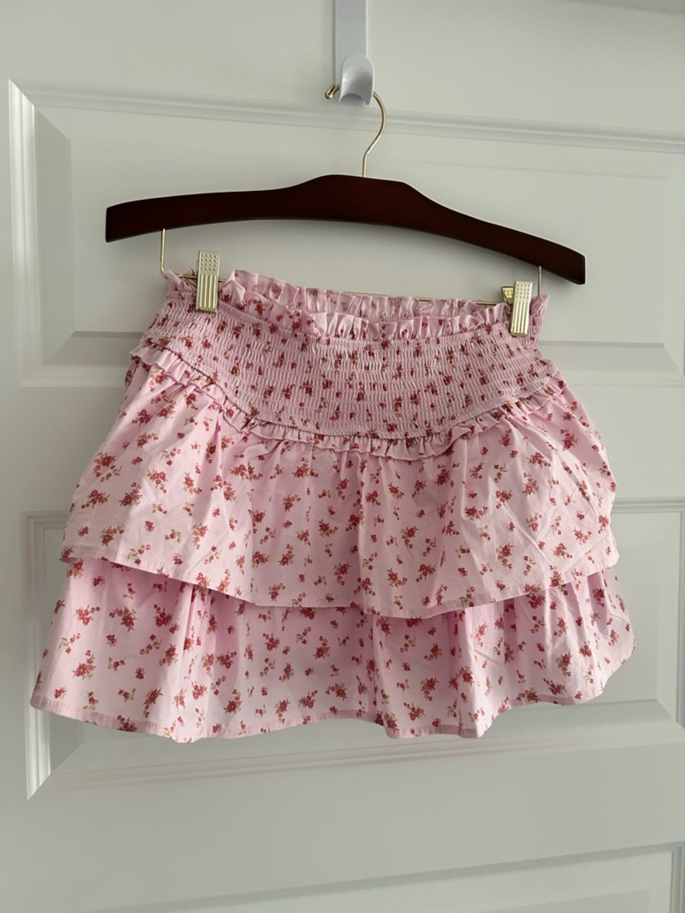 Wild Fable Ruffle Floral Skort Pink Size M